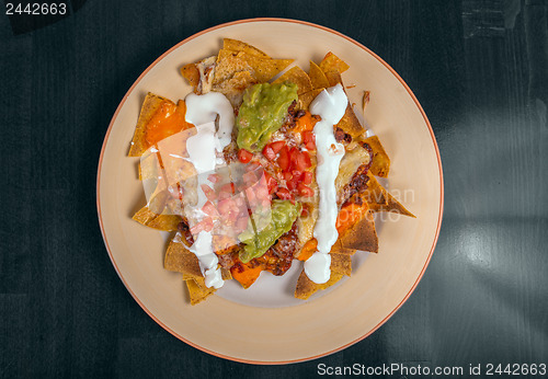 Image of Delicious mexican food on a plate