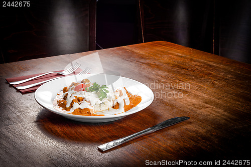 Image of Delicious stew on the table