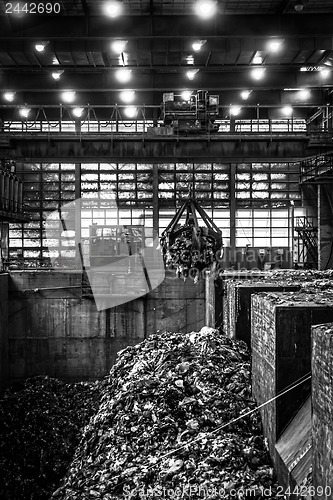 Image of Waste processing plant interior