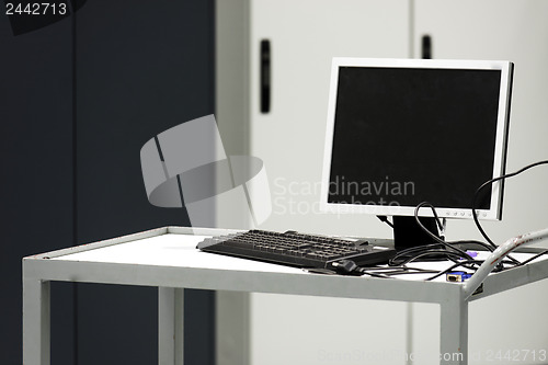 Image of Modern computer on a desk