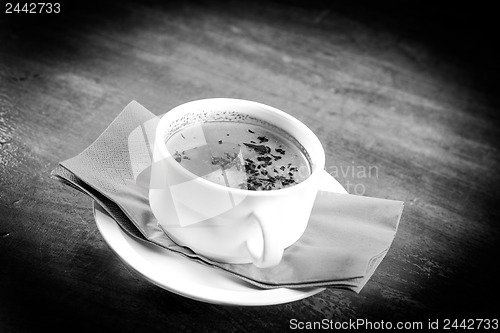 Image of Delicious soup in white dish