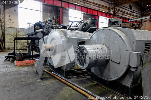 Image of Industrial machines in a factory