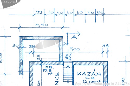 Image of The part of architectural project