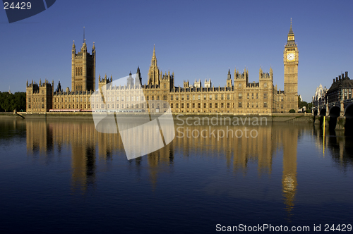 Image of houses of parliment and big ben