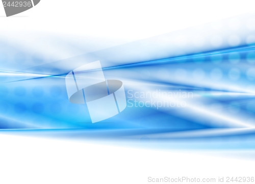 Image of Blue colourful vector background