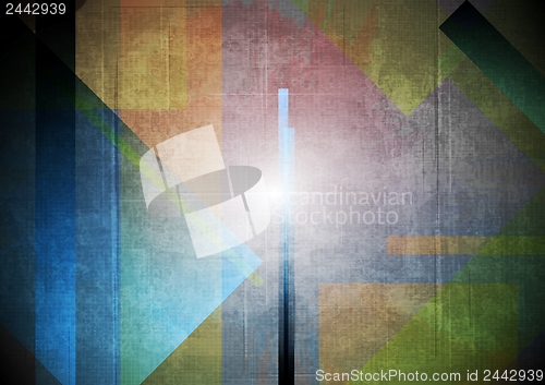 Image of Abstract grunge vector background