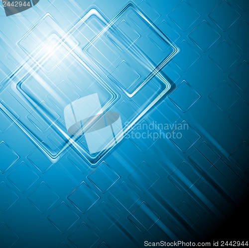 Image of Modern hi-tech vector background