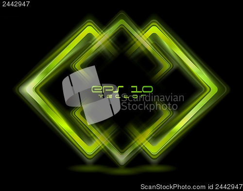 Image of Colourful abstract shapes. Vector logo