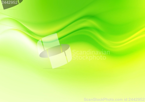 Image of Vector shiny waves design