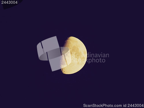 Image of Retro look The moon