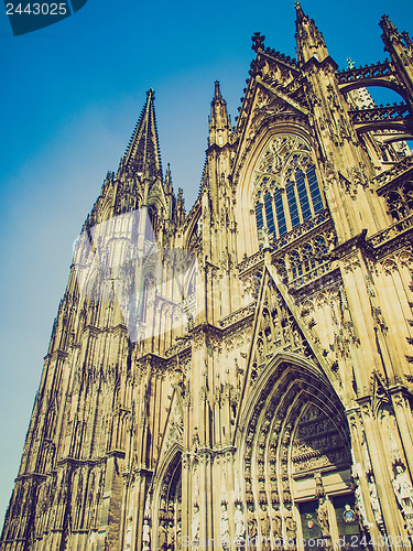 Image of Retro look Koeln Dom