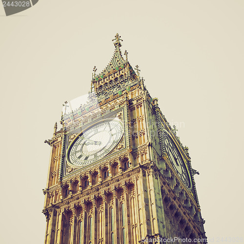 Image of Vintage look Big Ben, London