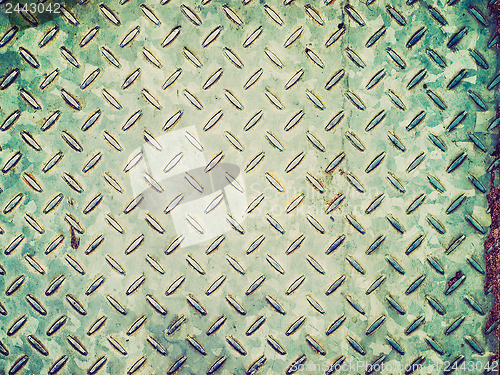 Image of Vintage retro steel background