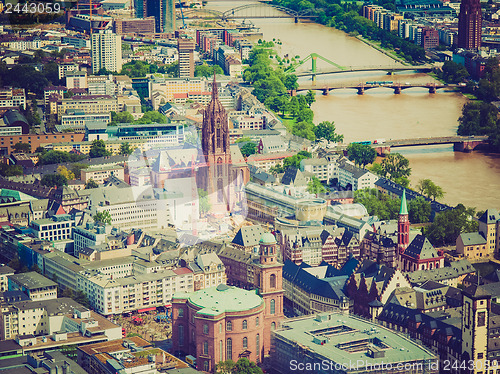 Image of Retro look Frankfurt am Main