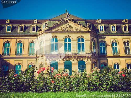 Image of Retro look Neues Schloss (New Castle), Stuttgart