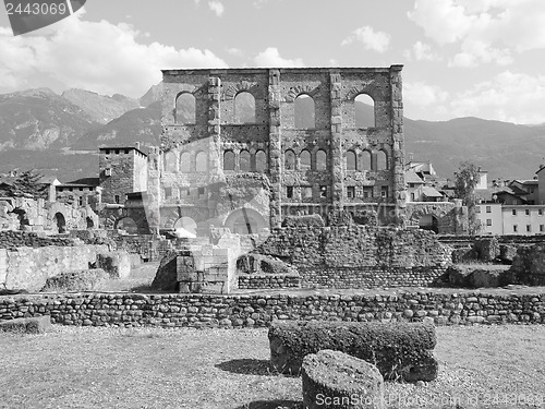 Image of Roman Theatre Aosta