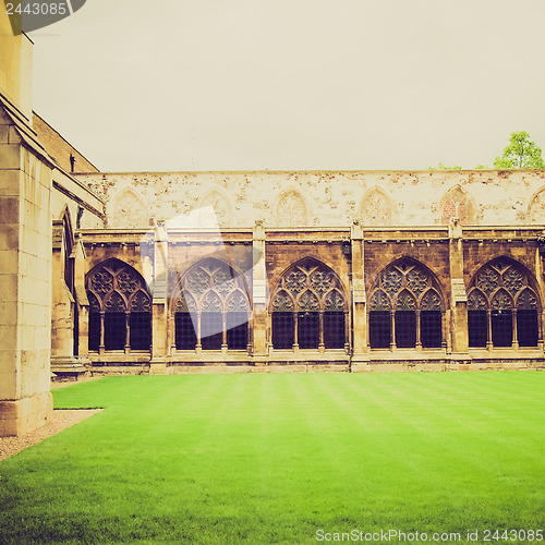 Image of Vintage look Westminster Abbey