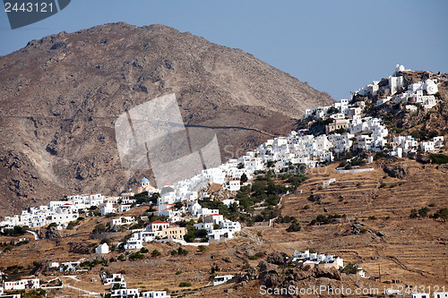 Image of white houses town