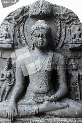 Image of Buddha in Bhumisparsha mudra