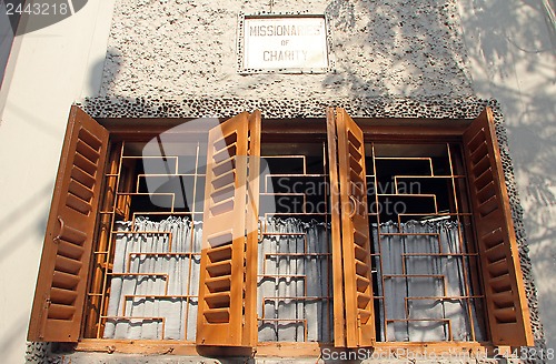 Image of Windows of the Mother House, where Mother Teresa used to live, Kolkata