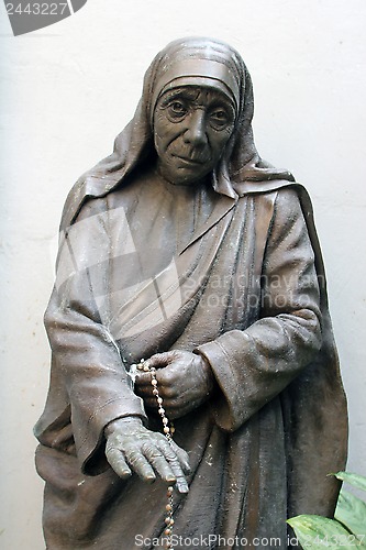 Image of Statue of mother teresa in Mother house, Kolkata