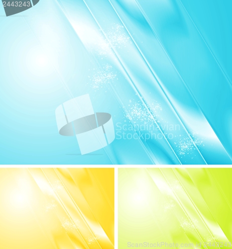 Image of Bright shiny vector design