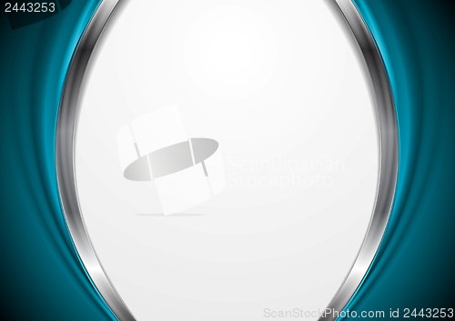 Image of Colourful elegant waves background