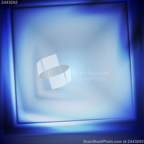 Image of Modern vector blue background