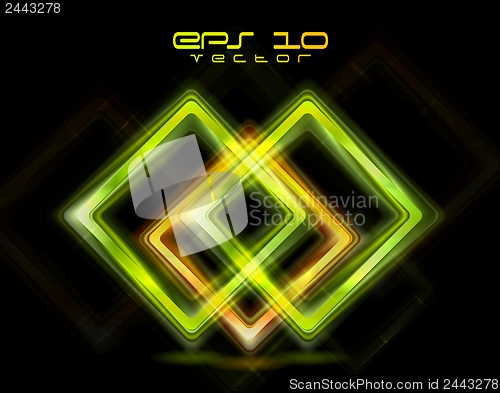 Image of Colourful abstract shapes. Vector logo