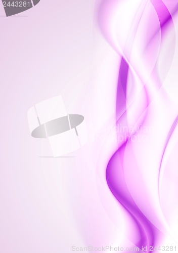 Image of Abstract shiny waves background