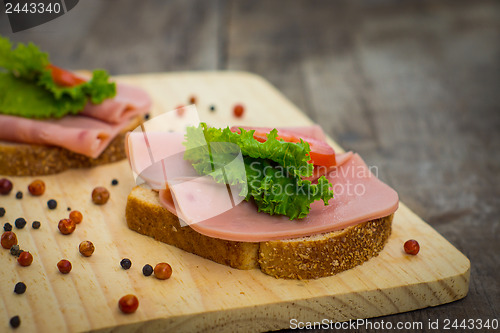 Image of Ham Sandwiches