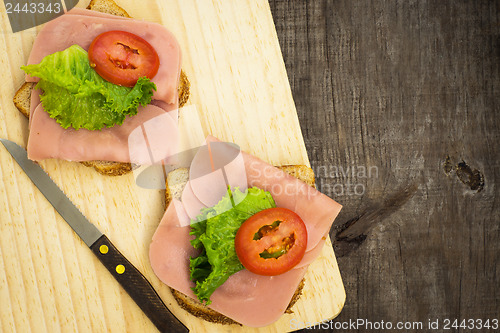 Image of Ham Sandwiches