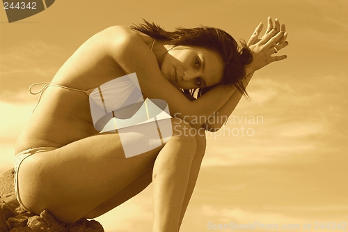 Image of Bikini Model