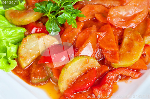 Image of saute from zucchini