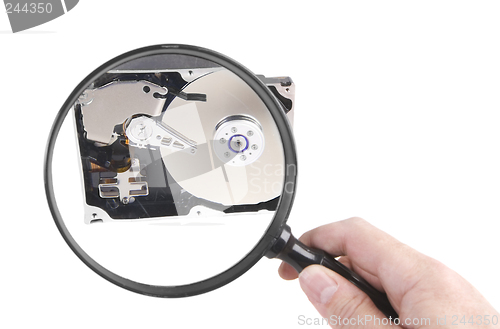 Image of Hard disc investigation