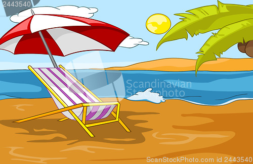 Image of Beach Cartoon