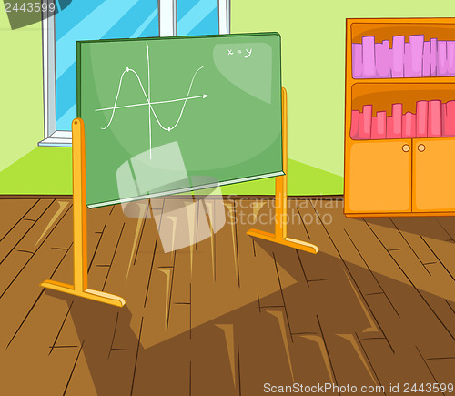 Image of Classroom Cartoon
