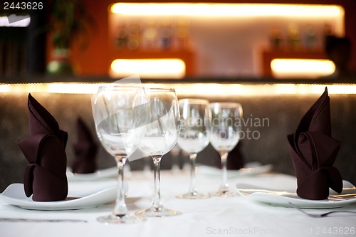 Image of Restaurant table