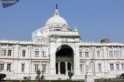 Image of Victoria memorial, Kolkata, India