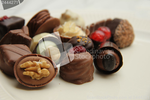 Image of Decorated chocolates