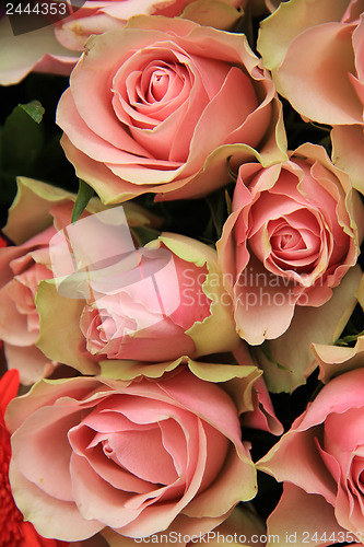 Image of Bridal arrangement, pink flowers