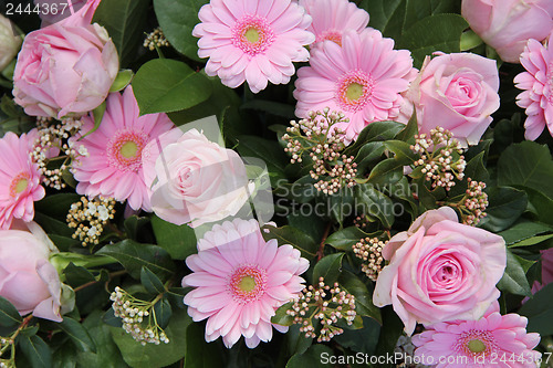 Image of Pink Wedding arrangement