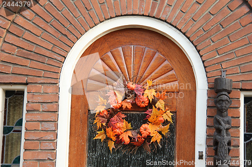 Image of thanksgiving decorations