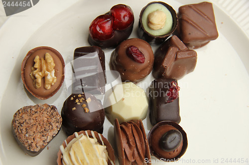 Image of Decorated chocolates