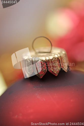 Image of Red christmas decoration