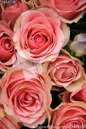 Image of Bridal arrangement, pink flowers
