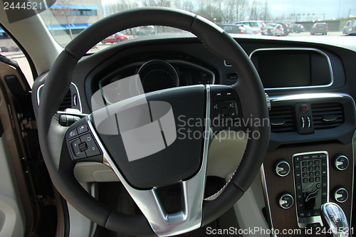 Image of Modern car interior