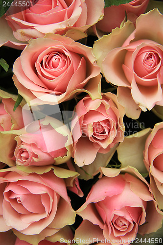 Image of Bridal arrangement, pink flowers
