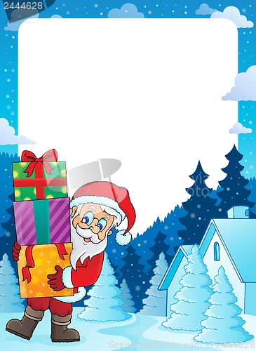 Image of Christmas topic frame 5