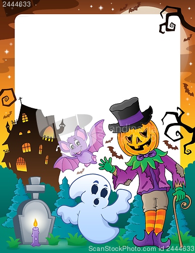 Image of Halloween theme frame 6